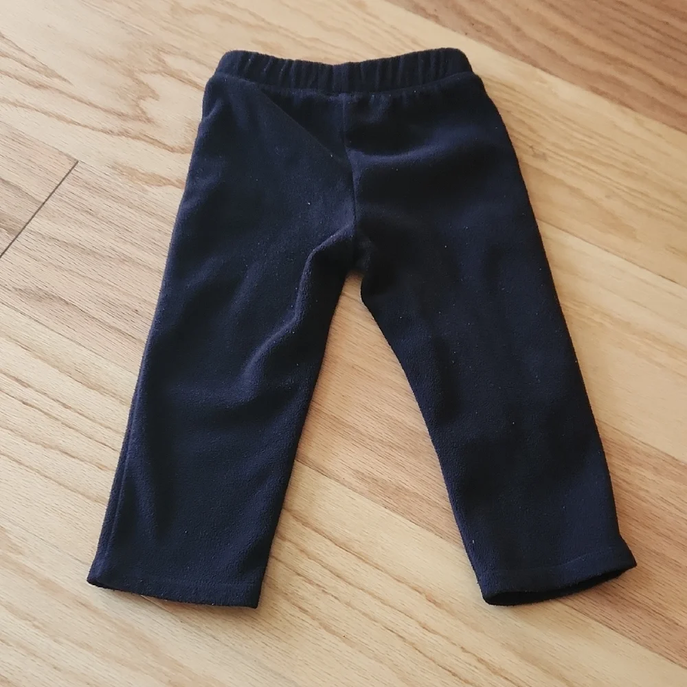 The Children's Place Classic Black Fleece Sweatpants 2T